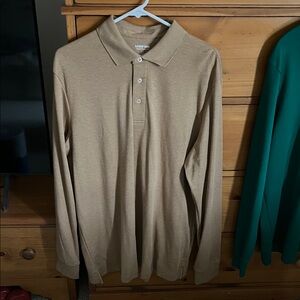 Men’s long sleeve polos